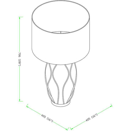 Lushnje Modern Table Lamp Home Decor > Lighting > Lamp > Table Lamps TriadCommerceInc