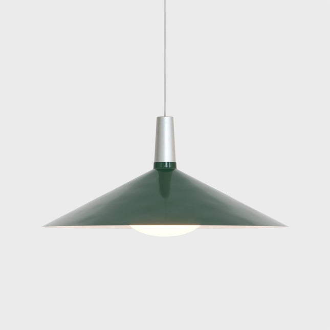 Bower Pendant Light Large in Dark Green + Oval II Home Decor > Lighting > Ceiling Lights > Pendant Lights TriadCommerceInc Dark Green