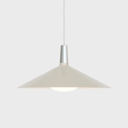Bower Pendant Light Large in Oyster White + Oval II Home Decor > Lighting > Ceiling Lights > Pendant Lights TriadCommerceInc Oyster White