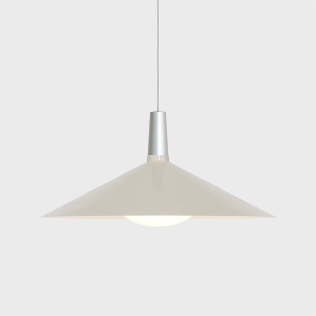Bower Pendant Light Large in Oyster White + Oval II Home Decor > Lighting > Ceiling Lights > Pendant Lights TriadCommerceInc Oyster White