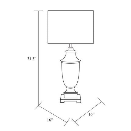 Siegendorf Traditional Table Lamp Home Decor > Lighting > Lamp > Table Lamps TriadCommerceInc