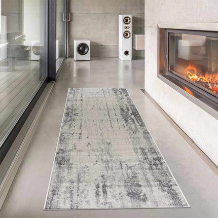 Tigrima 2320 Ivory & Gray Abstract Rug - Promo Rugs TriadCommerceInc