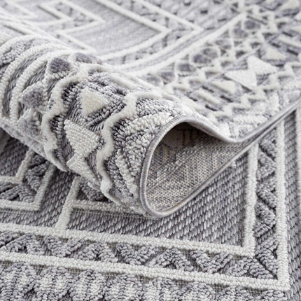 Alya 3D Saxony Rug with Fringes - Clearance Rugs TriadCommerceInc
