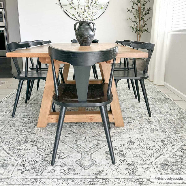 Barny Sage Flat Pile Washable Rug Rugs TriadCommerceInc