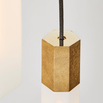 Basalt Single Pendant in Brass Home Decor > Lighting > Ceiling Lights > Pendant Lights TriadCommerceInc