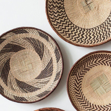 Statement Binga Patterned Wall Hanging Basket Wall Décor TriadCommerceInc