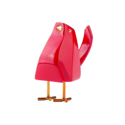 Bird Sculpture // Red Sculpture TriadCommerceInc   