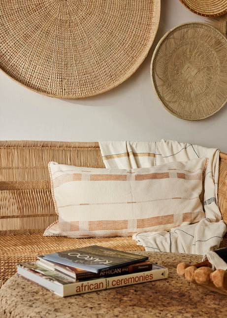 Fulcrum Sahara Oversized Cotton Lumbar Pillow Pillows TriadCommerceInc