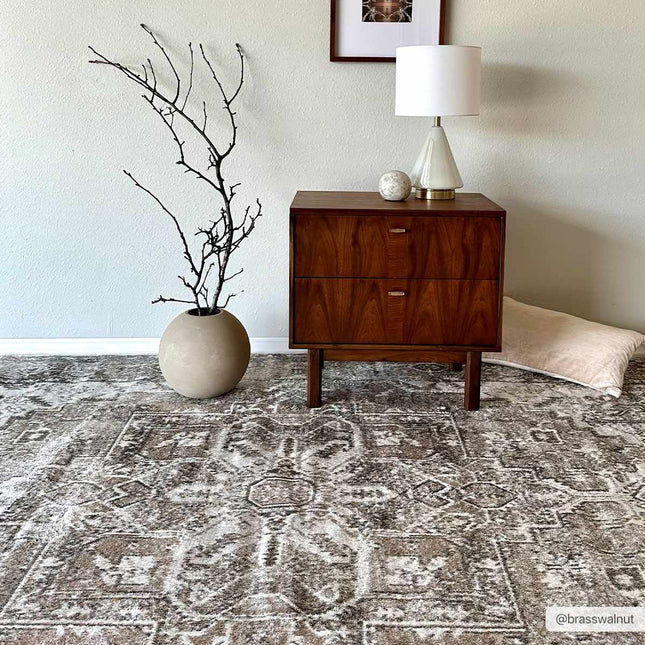 Hera Flat Pile Washable Rug Rugs TriadCommerceInc