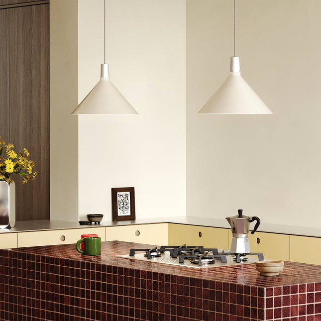 Bower Pendant Light Medium in Oyster White Home Decor > Lighting > Ceiling Lights > Pendant Lights TriadCommerceInc