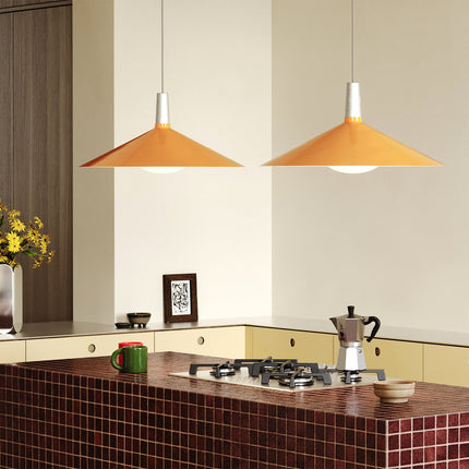 Bower Pendant Light Large in Yellow + Oval II Home Decor > Lighting > Ceiling Lights > Pendant Lights TriadCommerceInc