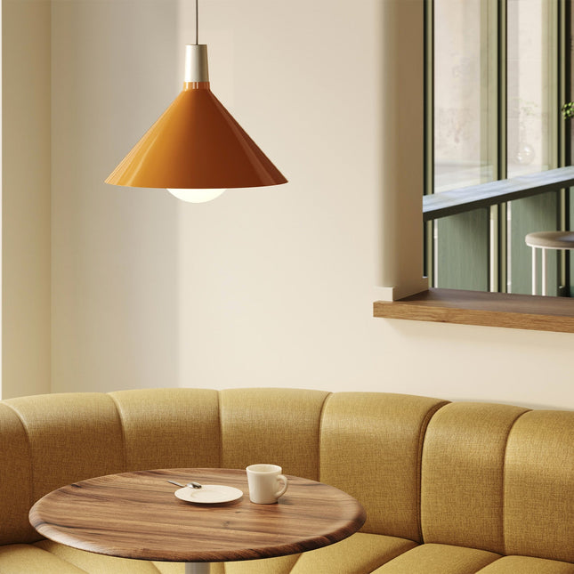 Bower Pendant Light Medium in Yellow + Sphere IV Home Decor > Lighting > Ceiling Lights > Pendant Lights TriadCommerceInc