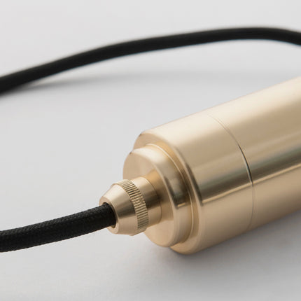 Oblo Plug-In Pendant Light in Brass Home Decor > Lighting > Ceiling Lights > Pendant Lights TriadCommerceInc