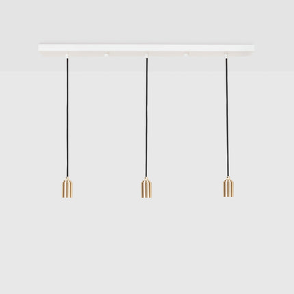 Linear Triple Pendant Light in Brass Home Decor > Lighting > Ceiling Lights > Pendant Lights TriadCommerceInc