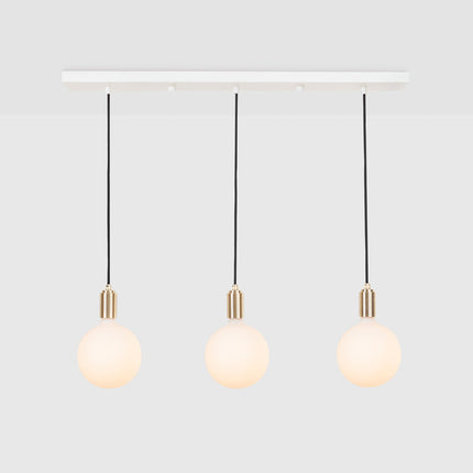 Linear Triple Pendant Light in Brass Home Decor > Lighting > Ceiling Lights > Pendant Lights TriadCommerceInc