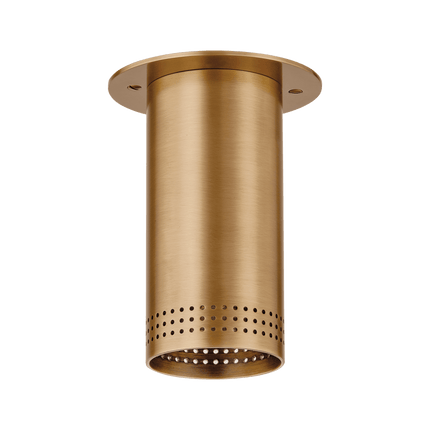 Berger Flush Mount Ceiling Light in Patina Brass Home Decor > Lighting > Ceiling Lights > Flush Mount Ceiling Lights TriadCommerceInc