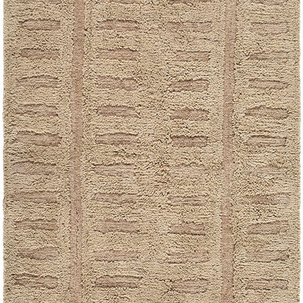 Washable Handmade Wool Rug - Brown Rugs TriadCommerceInc