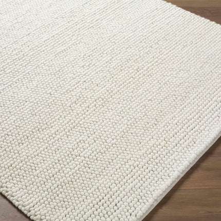 Clayne Beige Premium Wool Area Rug Rugs TriadCommerceInc