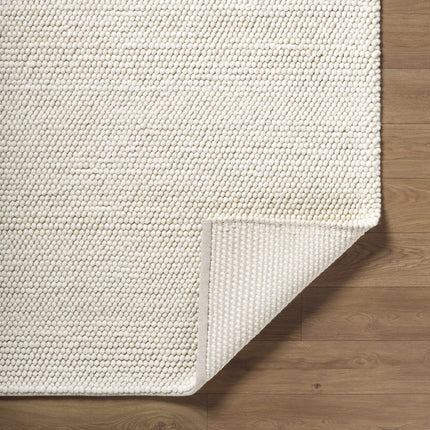 Clayne Beige Premium Wool Area Rug Rugs TriadCommerceInc