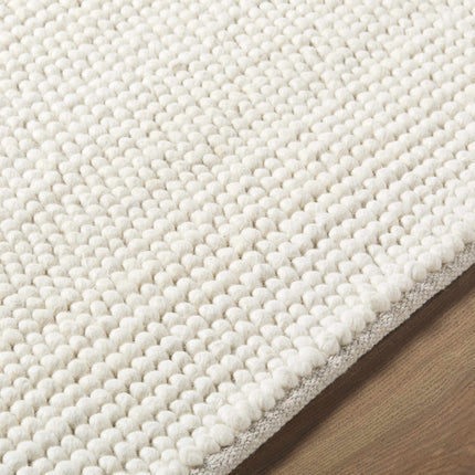 Clayne Beige Premium Wool Area Rug Rugs TriadCommerceInc