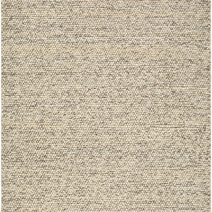 Clayne Beige & Charcoal Premium Wool Area Rug Rugs TriadCommerceInc