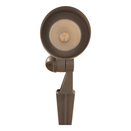 Black Integrated LED Outdoor Directional Spotlight Spot Light TriadCommerceInc