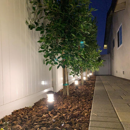 LED Garden Bollard Light 12V Warm White Outdoor Path Path Light TriadCommerceInc