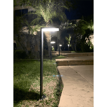 Stainless Steel LED Outdoor Pathway Bollard Light Path Light TriadCommerceInc