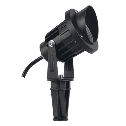 7W LED Outdoor Landscape Spotlight Warm White Spot Light TriadCommerceInc Black 3000K Warm White