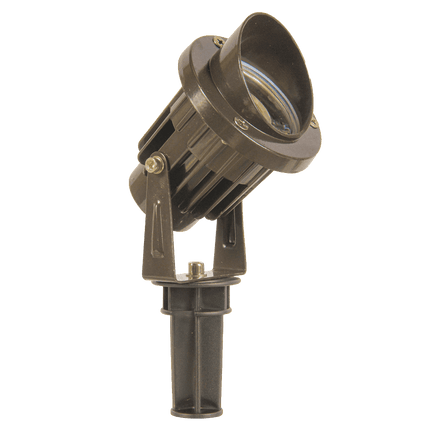 7W LED Outdoor Landscape Spotlight Warm White Spot Light TriadCommerceInc Brown 3000K Warm White
