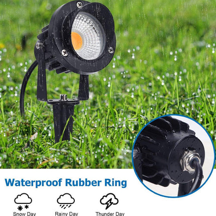 7W LED Outdoor Landscape Spotlight Warm White Spot Light TriadCommerceInc