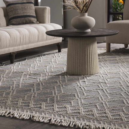 Ramsbury Denim Blue Wool Rug Rugs TriadCommerceInc