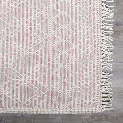 Ramsbury Soft Pink Wool Rug Rugs TriadCommerceInc
