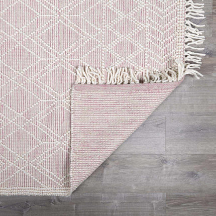 Ramsbury Soft Pink Wool Rug Rugs TriadCommerceInc