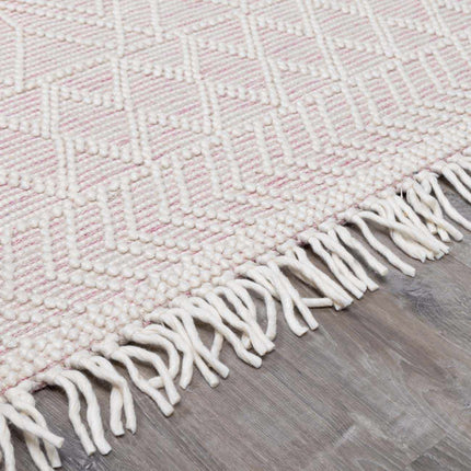 Ramsbury Soft Pink Wool Rug Rugs TriadCommerceInc