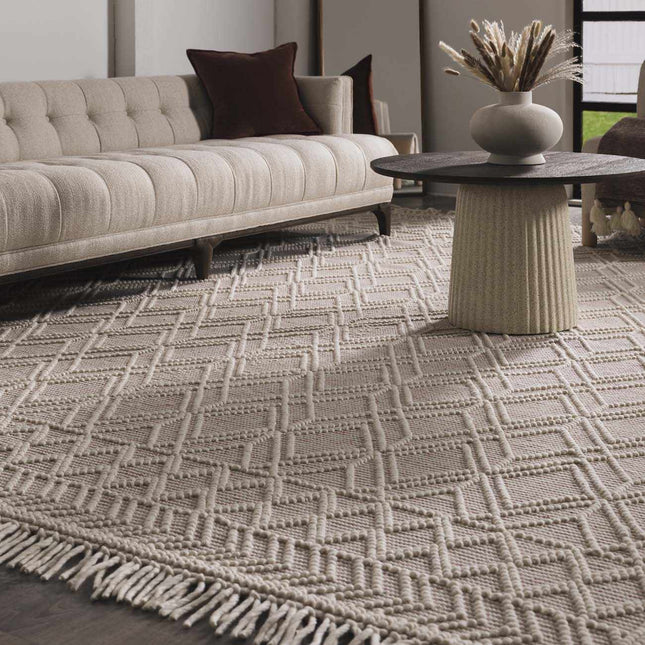 Ramsbury Soft Pink Wool Rug Rugs TriadCommerceInc