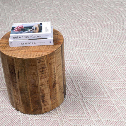 Ramsbury Soft Pink Wool Rug Rugs TriadCommerceInc