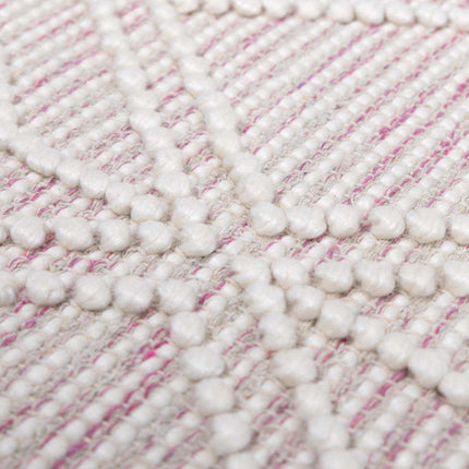 Ramsbury Soft Pink Wool Rug Rugs TriadCommerceInc