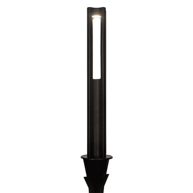 Low Voltage LED Outdoor Bollard Path Light Black Path Light TriadCommerceInc