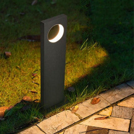 Modern LED Bollard Path Light Black Outdoor Path Light TriadCommerceInc
