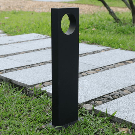 Modern LED Bollard Path Light Black Outdoor Path Light TriadCommerceInc