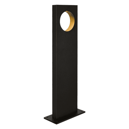 Modern LED Bollard Path Light Black Outdoor Path Light TriadCommerceInc
