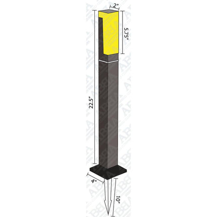Outdoor LED Bollard Path Light 10W Path Light TriadCommerceInc