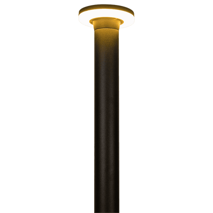 Modern Circle Top Bollard LED Pathway Light Path Light TriadCommerceInc
