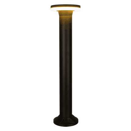 Modern Circle Top Bollard LED Pathway Light Path Light TriadCommerceInc