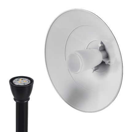 LED Low Voltage Outdoor Path Light Black Finish Path Light TriadCommerceInc