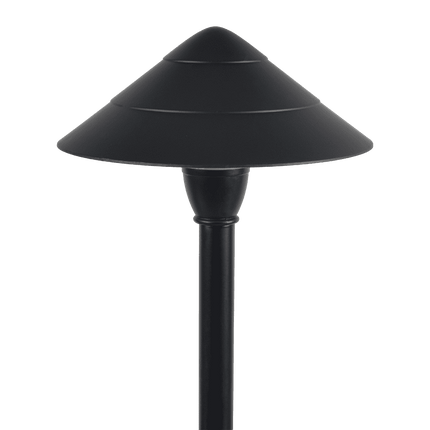 LED Low Voltage Outdoor Path Light Black Finish Path Light TriadCommerceInc