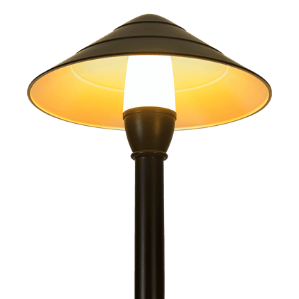 LED Low Voltage Outdoor Path Light Black Finish Path Light TriadCommerceInc