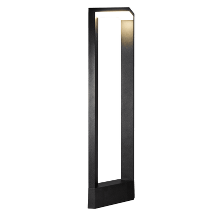 Modern LED Bollard Light 10W Outdoor Pathway Light Black Path Light TriadCommerceInc