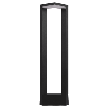 Modern LED Bollard Light 10W Outdoor Pathway Light Black Path Light TriadCommerceInc